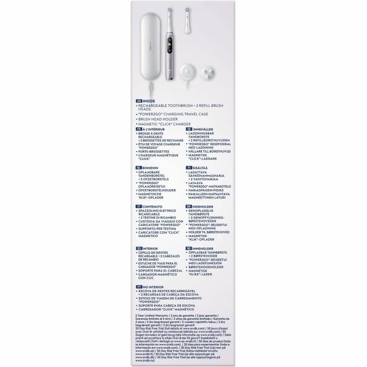 Brosse à dents électrique Oral-B Serie iO9s (2 Pièces) (2 Unités)