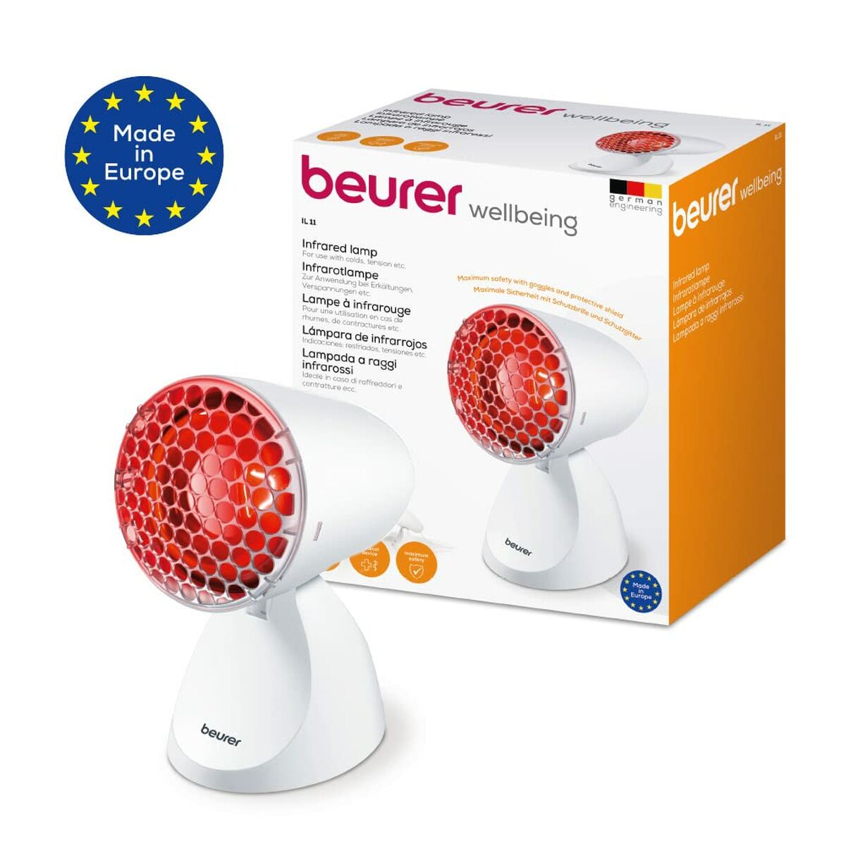 Système à chaleur infrarouge 100 w Beurer IL11