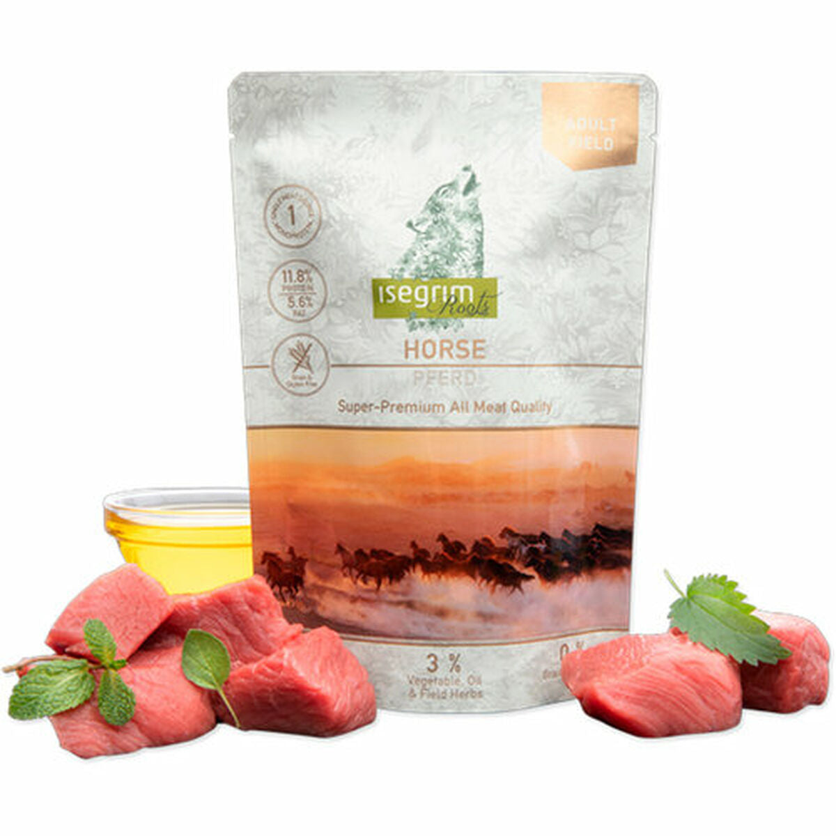 Alimentation humide Isegrim 410 g