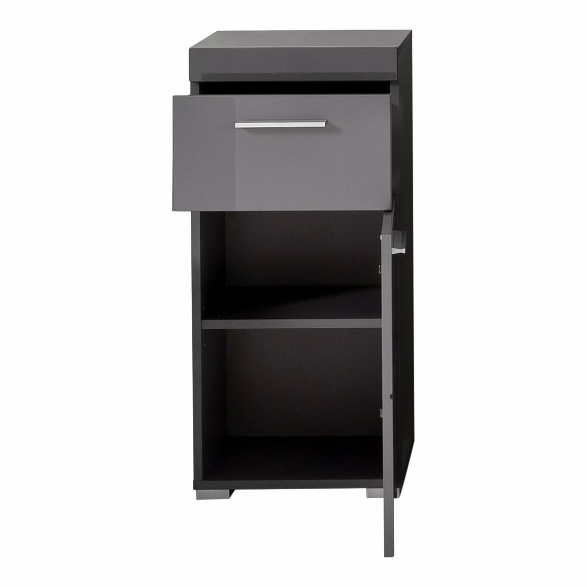 Meuble d'Appoint Trendteam Gris 37 x 31 x 79 cm