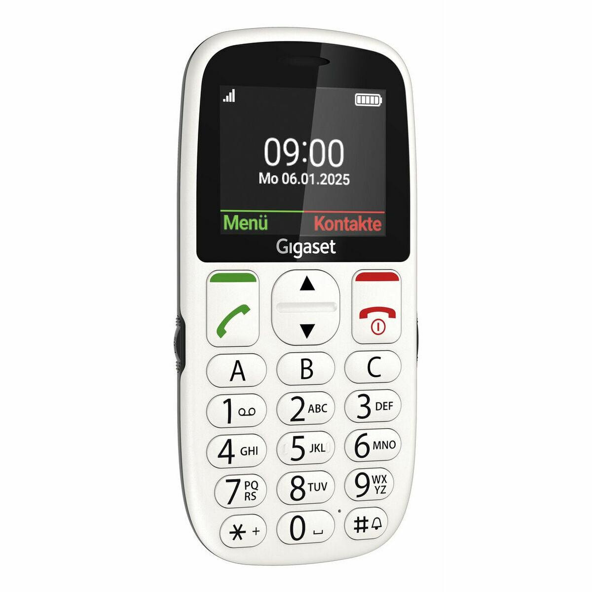 Téléphone portable pour personnes âgées Gigaset GL395 Blanc 32 GB RAM