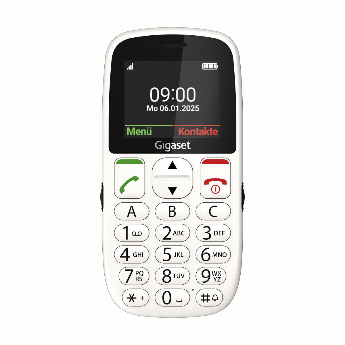 Téléphone portable pour personnes âgées Gigaset GL395 Blanc 32 GB RAM