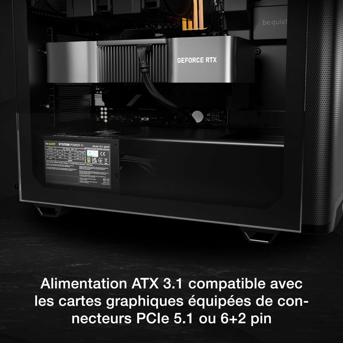 Bloc d’Alimentation Be Quiet! BP011EU ATX 650 W 80 Plus Bronze