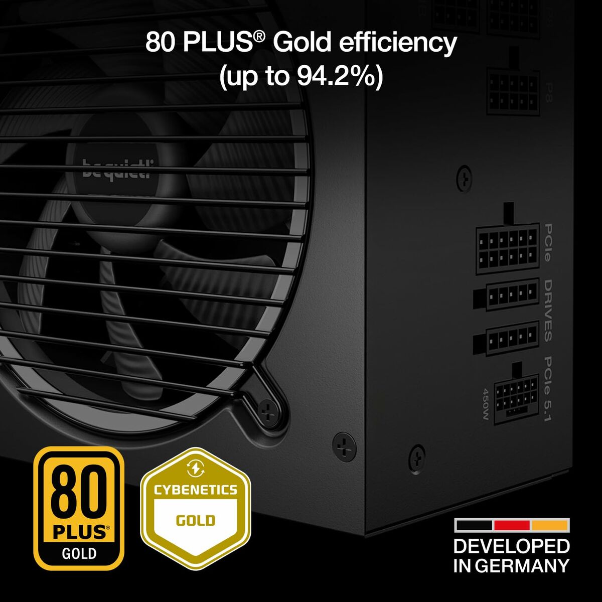 Bloc d’Alimentation Be Quiet! BP025EU ATX 650 W 80 Plus Gold