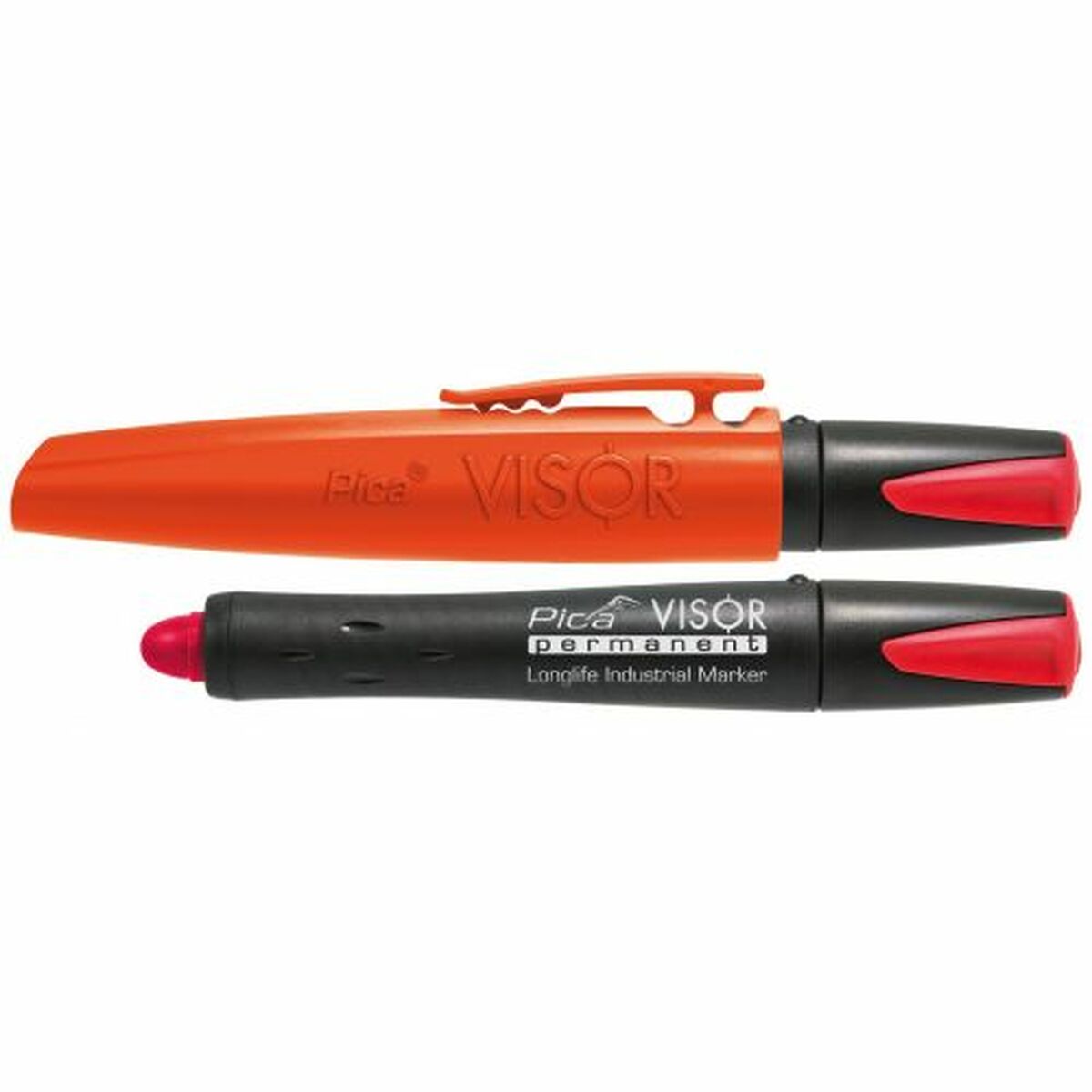 Marqueur Pica Permanent Rouge industriel