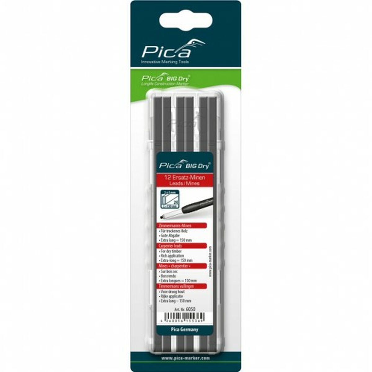 Mines Pica Dry Charpenterie Graphite