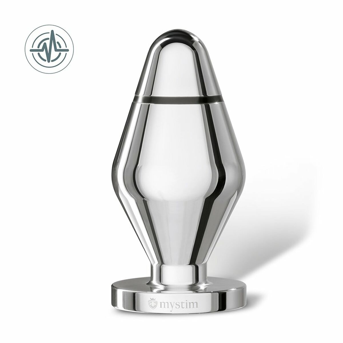 Plug Anal Mystim Little John métallique