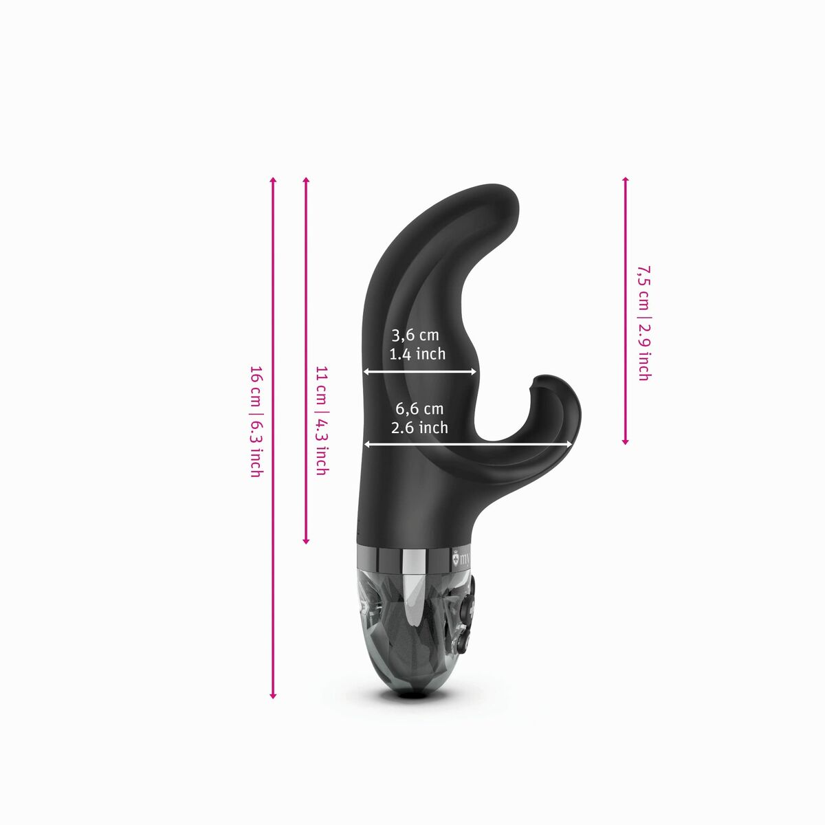 Vibrateur G-Spot Mystim Hop Hop Bob eStim