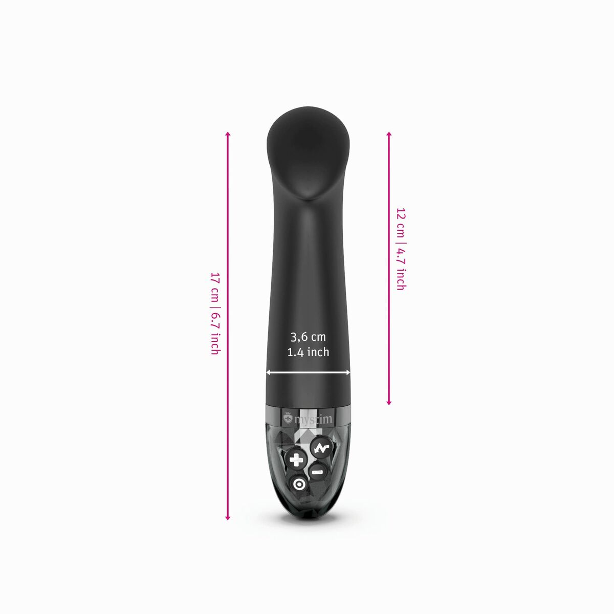 Vibromasseur Mystim Right On Ron eStim