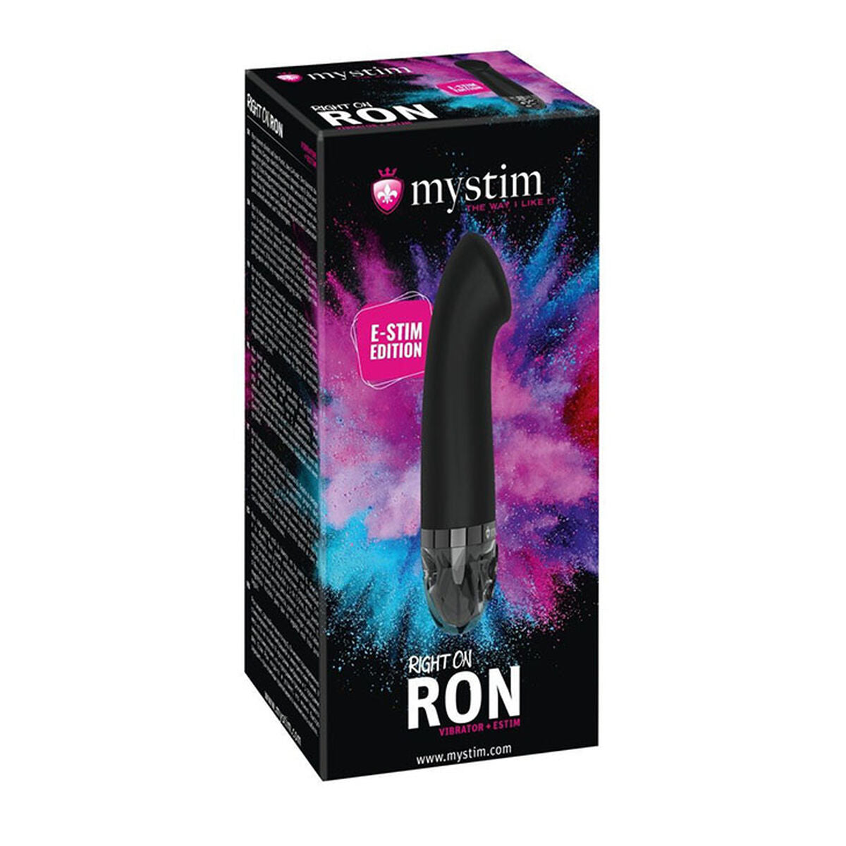 Vibromasseur Mystim Right On Ron eStim