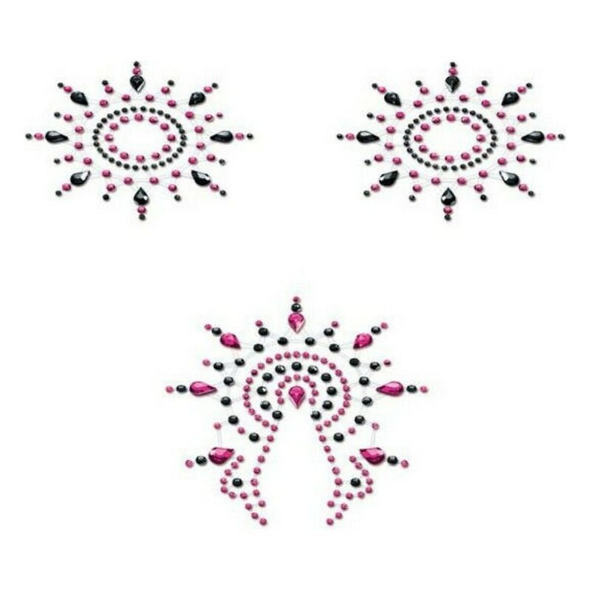 Ensemble Gloria Noir & Rose Mystim (3 pcs)