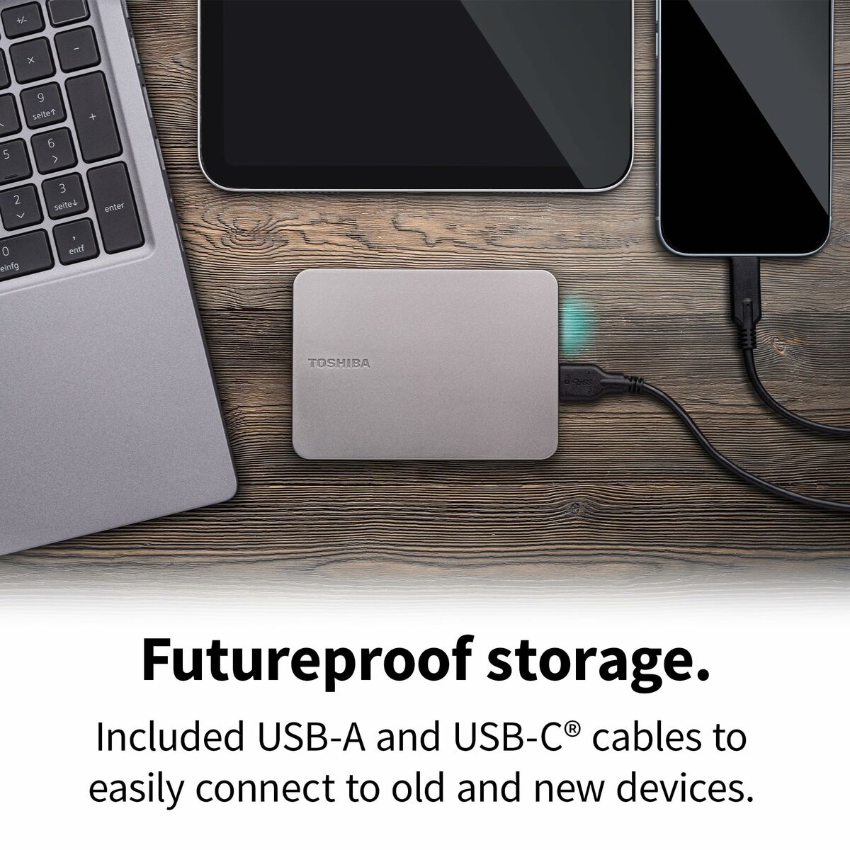 Disque Dur Externe Toshiba HDTX210ESCAA 1 TB HDD Argenté Magnétique
