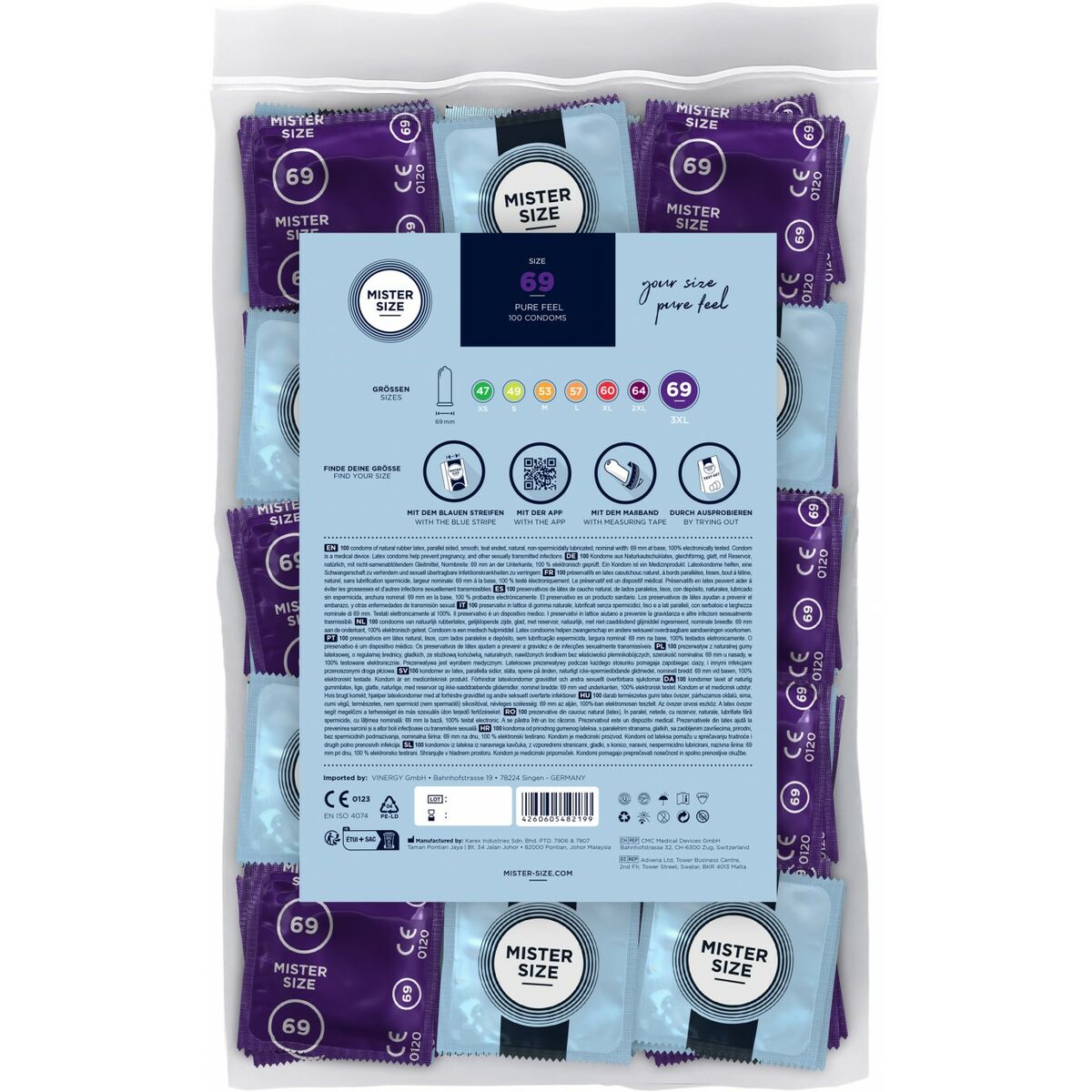 Préservatifs Mister Size