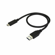 Câble USB A vers USB C Startech USB31AC50CM          Noir