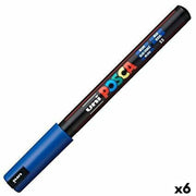 Feutres POSCA PC-1MR Bleu (6 Unités)