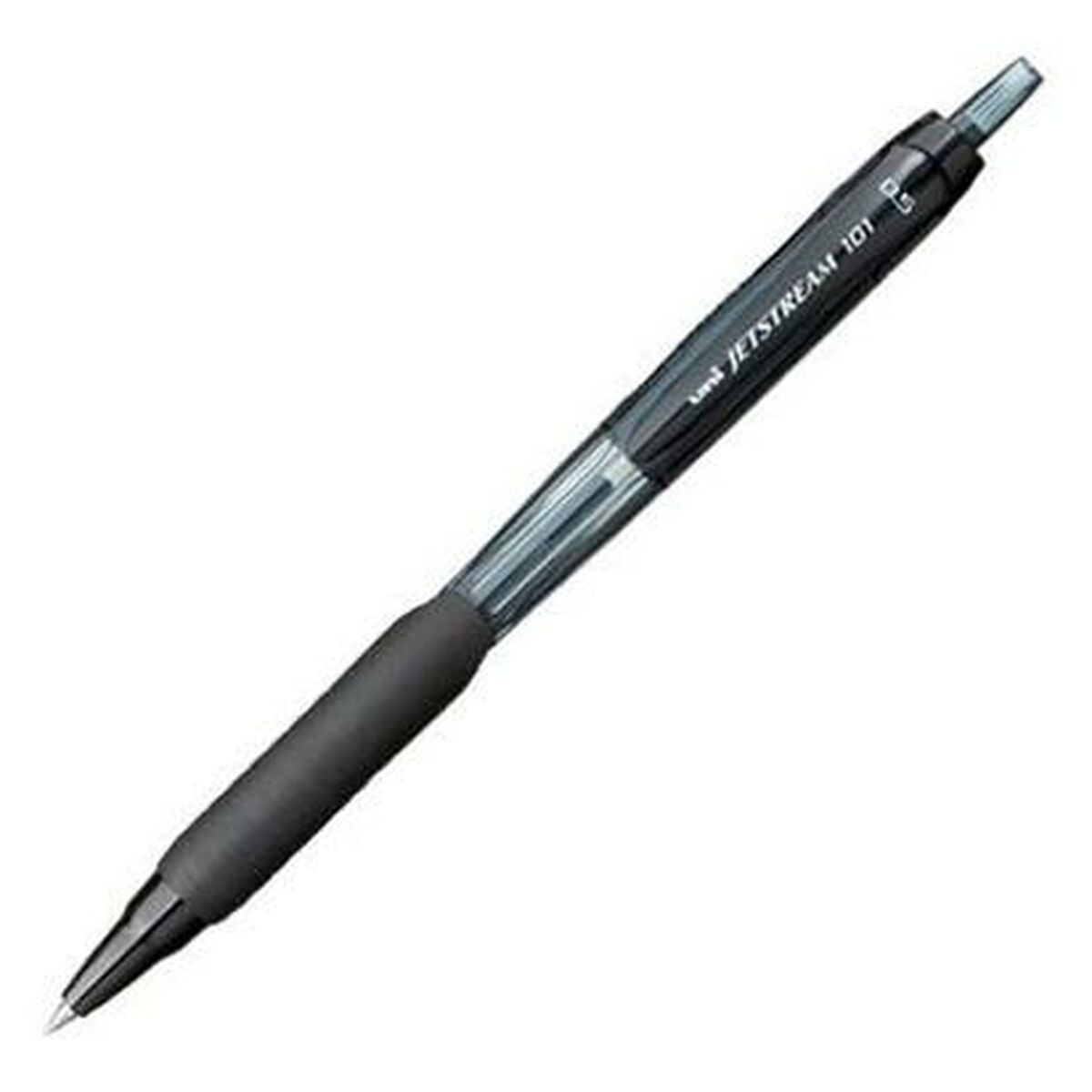 stylo à encre liquide Uni-Ball Jetstream SXN-101 0,7 mm Noir (12 Unités)