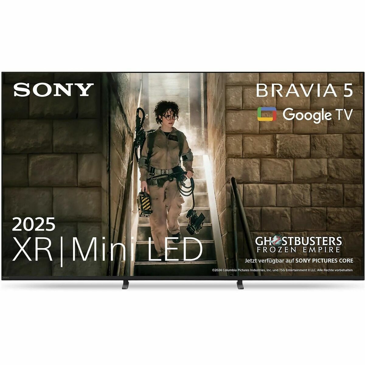 TV intelligente Sony K65XR55B 65" 4K Ultra HD ULED HDR Wi-Fi Miracast DVB-T2 Google Assistant DVB-S2