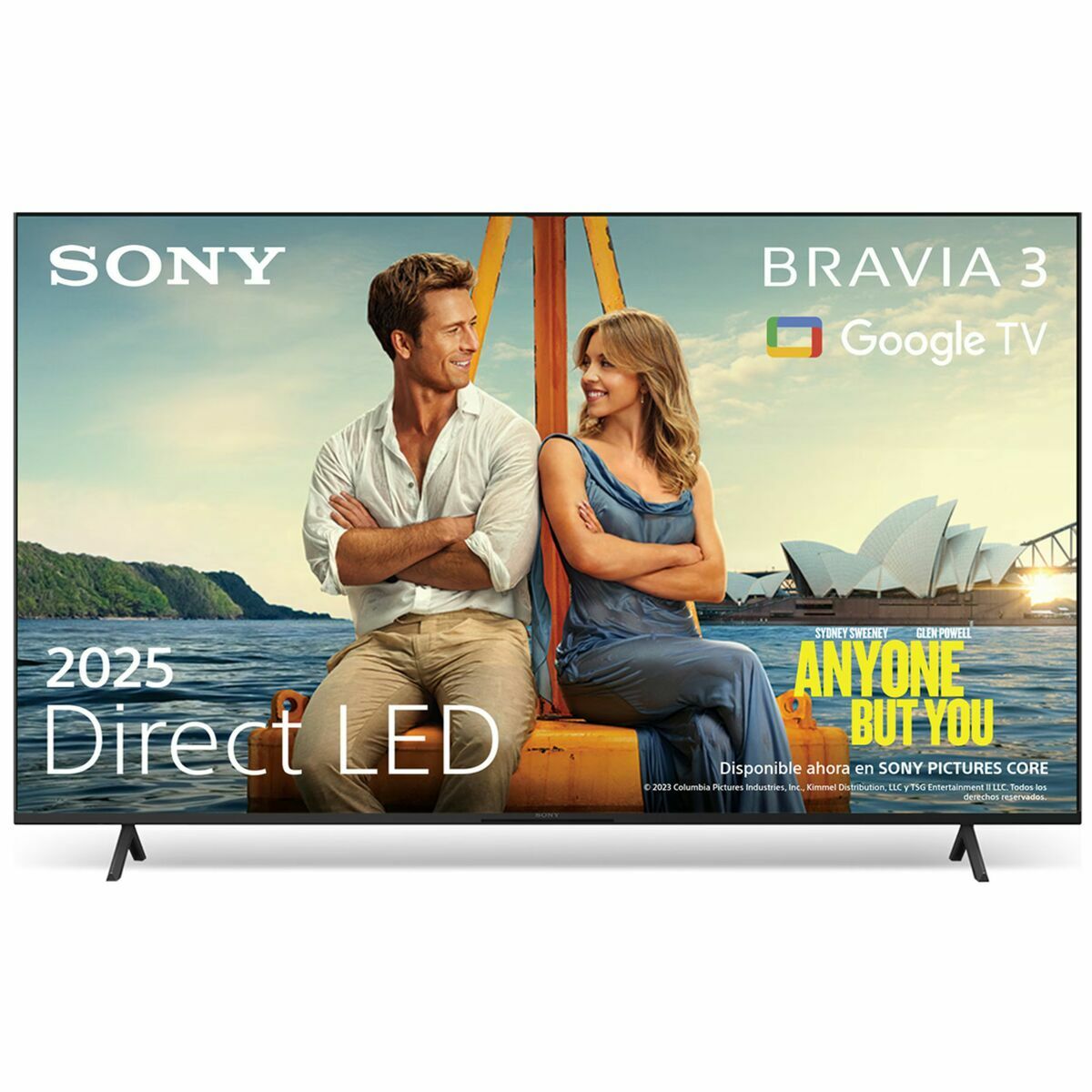 TV intelligente Sony K85S35BP 85" 4K Ultra HD LED Wi-Fi Miracast DVB-T2