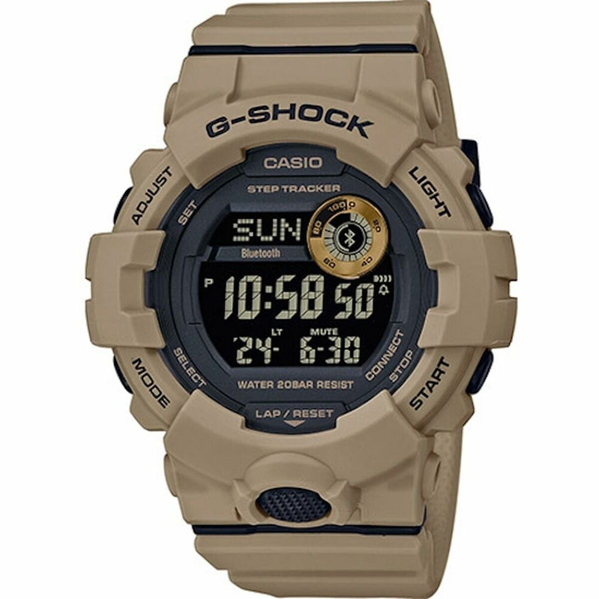 Montre Homme Casio G-Shock G-SQUAD Noir (Ø 48 mm) (Ø 48,5 mm)