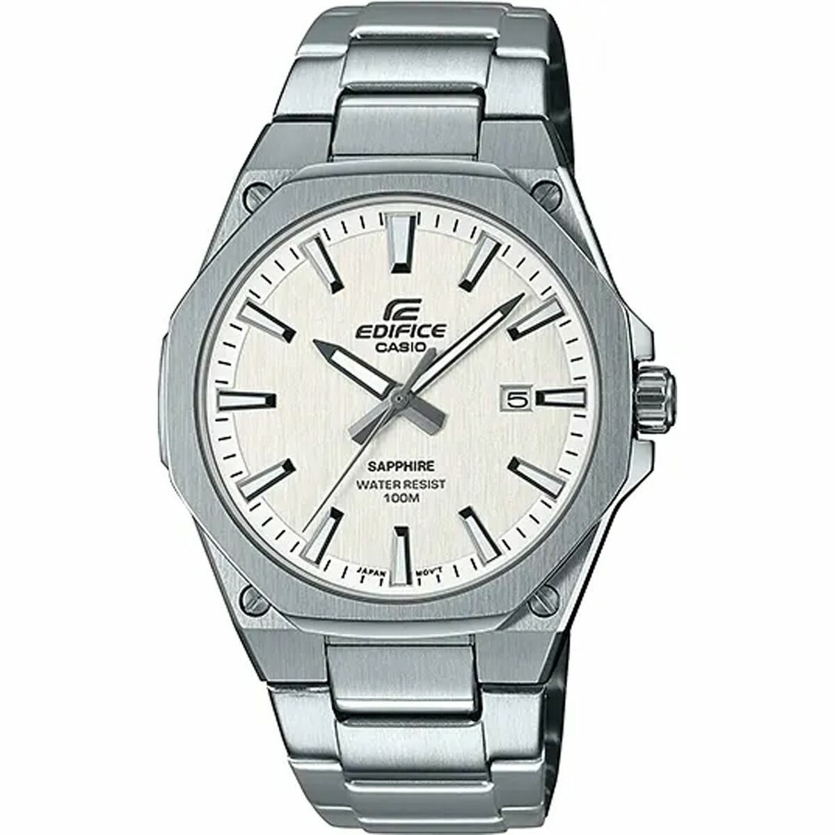 Montre Homme Casio EFR-S108D-7AVUEF Blanc Argenté