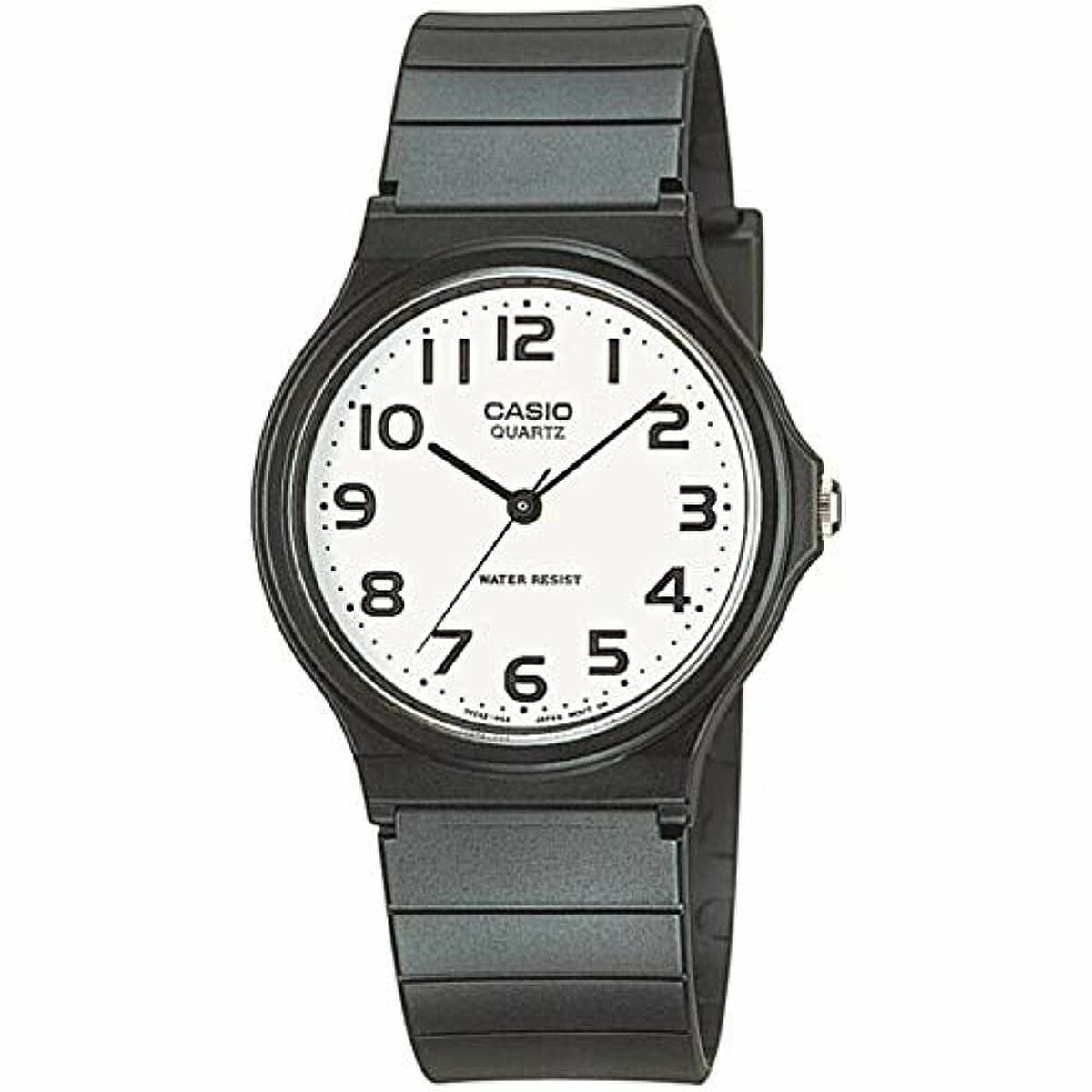 Montre Unisexe Casio MQ-24-7B2LEG Blanc Noir (Ø 34 mm)