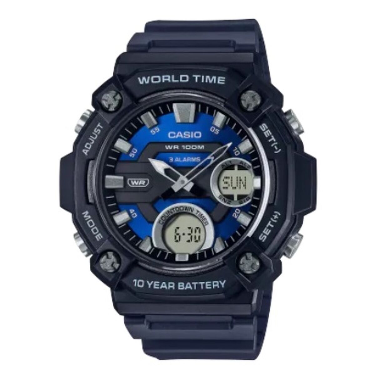 Montre Homme Casio OVERSIZE 10 YEAR BATTERY (Ø 52 mm)