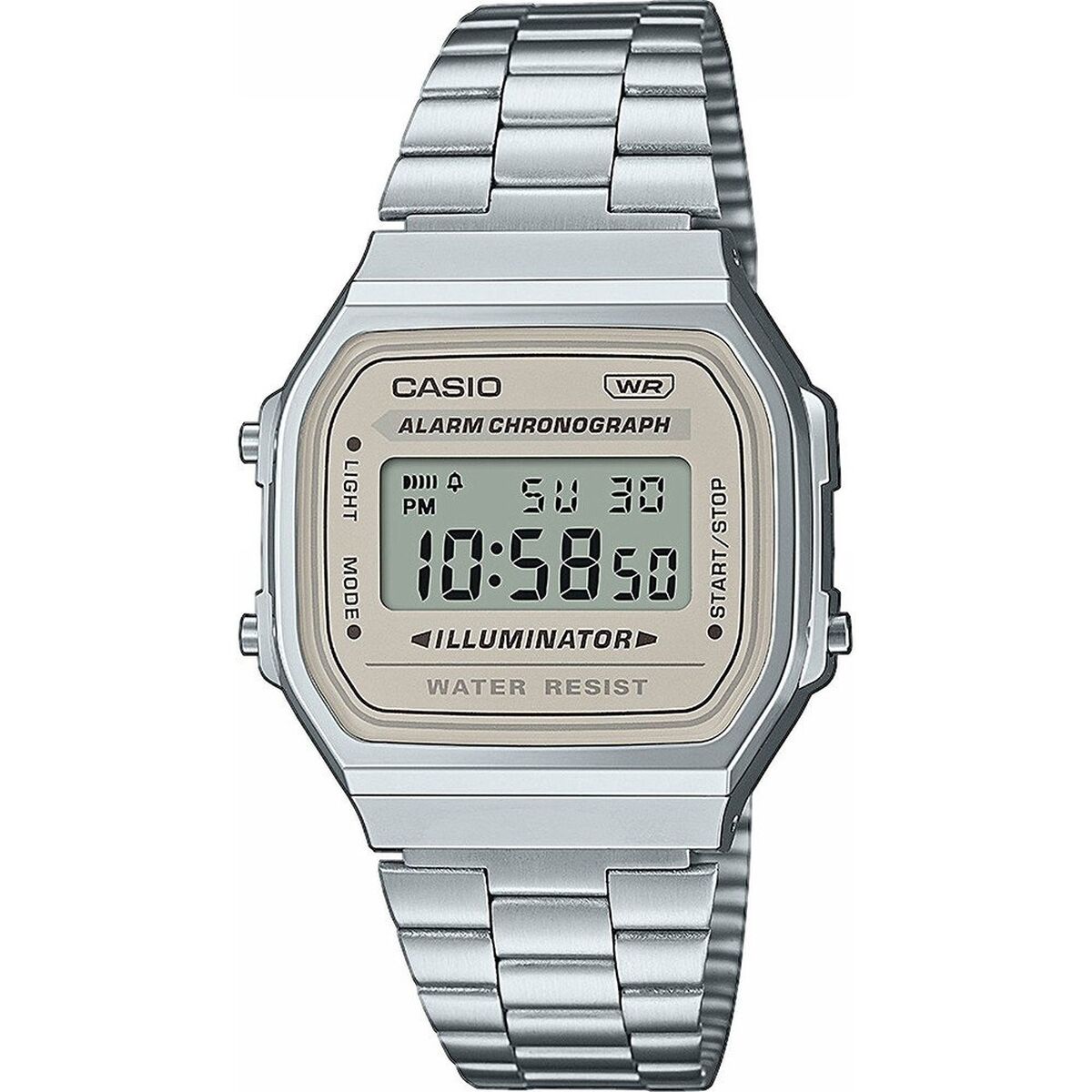 Montre Unisexe Casio VINTAGE ICONIC Beige Argenté (Ø 36 mm) (Ø 39 mm)