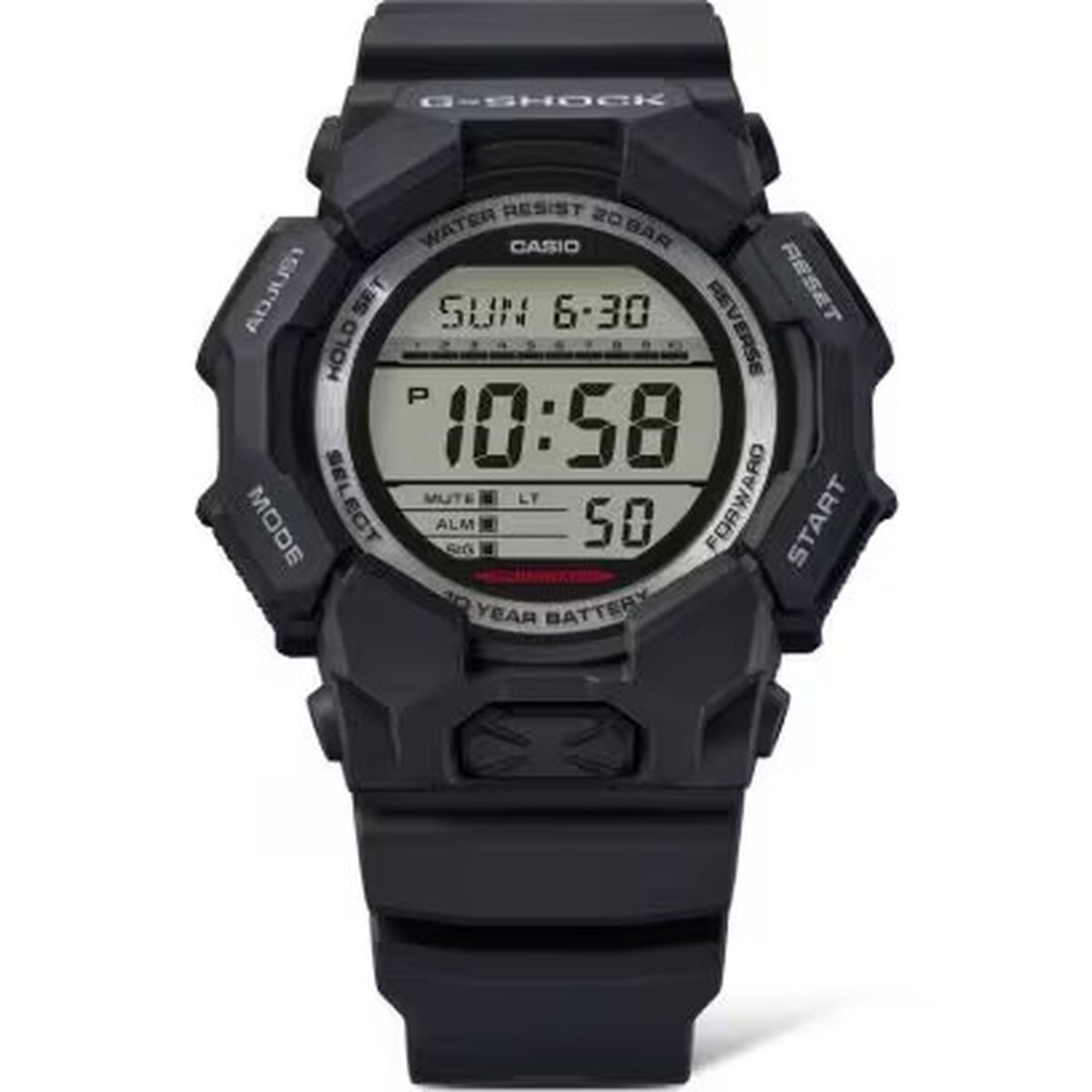 Montre Homme Casio G-Shock GRAND DIGIT Noir (Ø 52 mm)