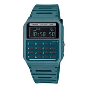 Montre Homme Casio CALCULATOR EDGY COLLECTION - FOREST GREEN