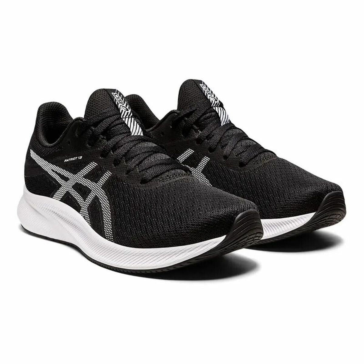 Chaussures de Running pour Adultes Asics Patriot 13 Noir