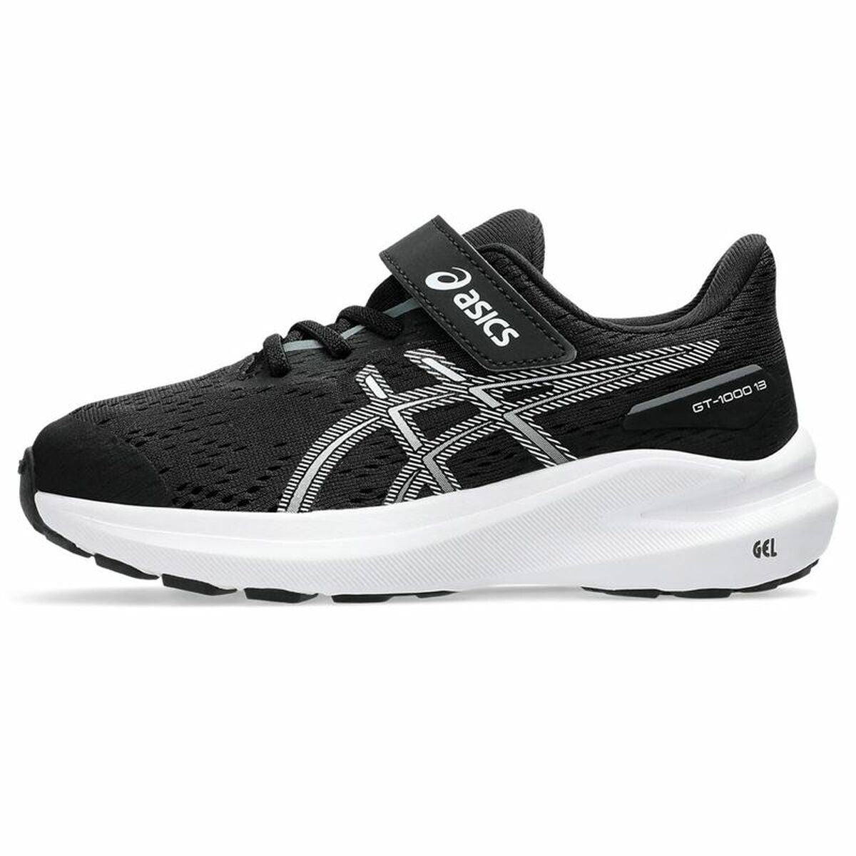Chaussures de Running pour Enfants Asics Gt-1000 13 Ps Noir