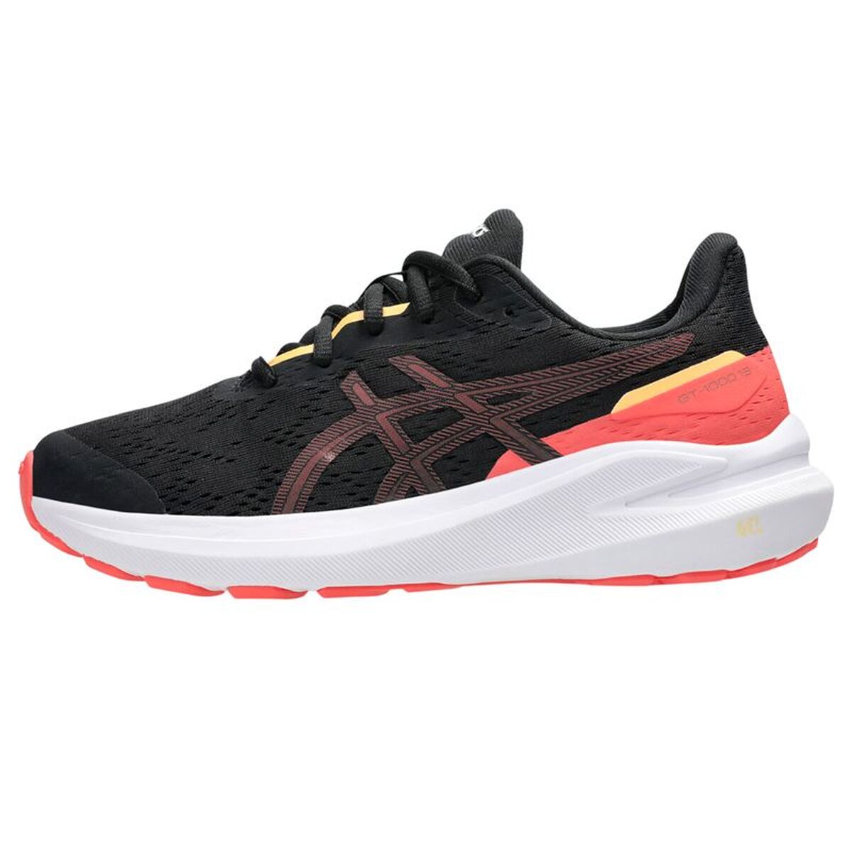 Chaussures de Sport pour Enfants Asics Gt-1000 13 Gs Noir