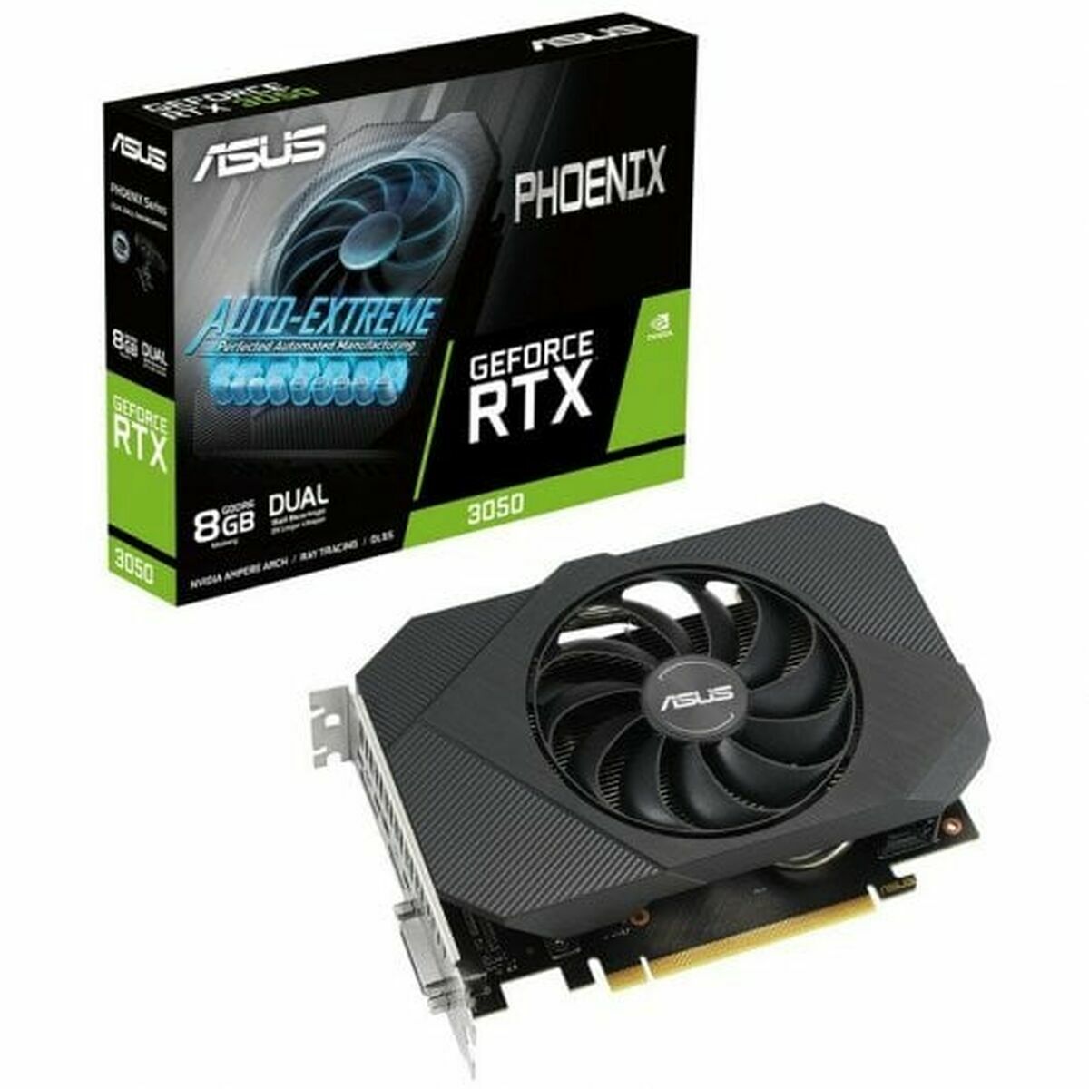 Carte Graphique Asus Nvidia GeForce RTX 3050 8 GB GDDR6