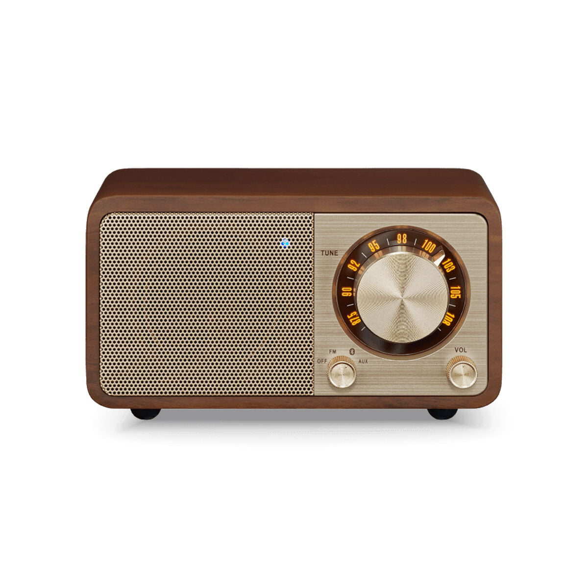Radio Bluetooth portable Sangean Rétro Bois FM