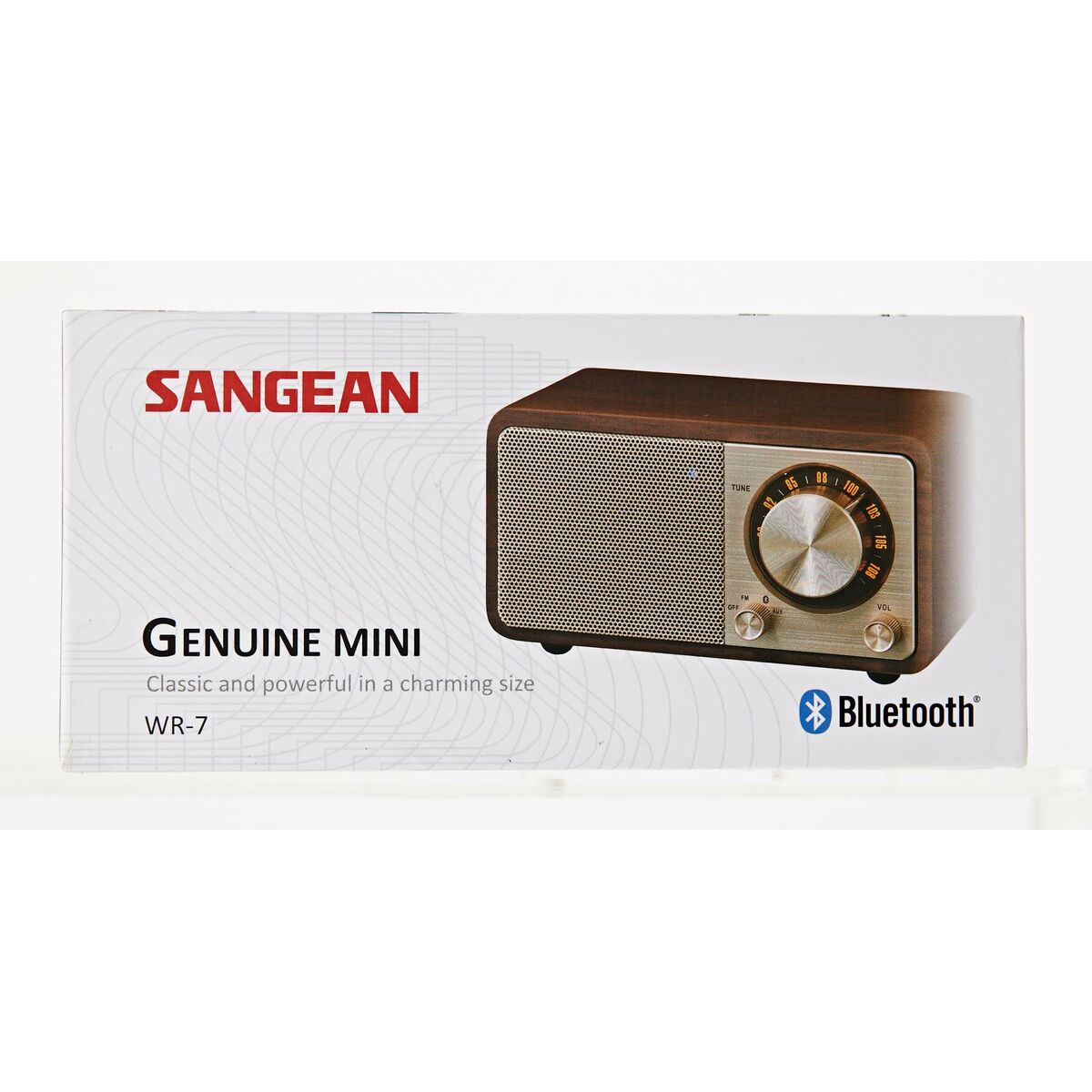 Radio Bluetooth portable Sangean Rétro Bois FM