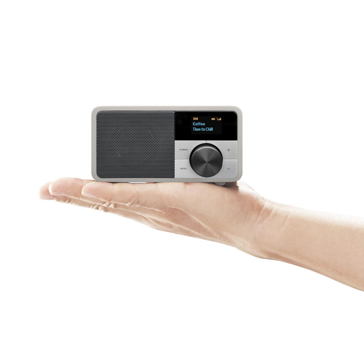 Radio Transistor Sangean DDR7 MINI Argenté FM Rétro