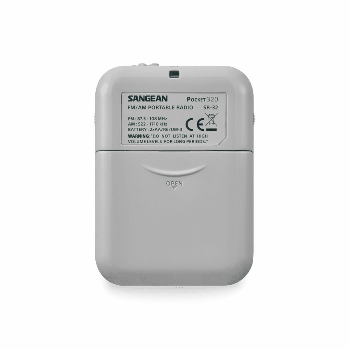 Radio transistor Sangean Blanc AM/FM