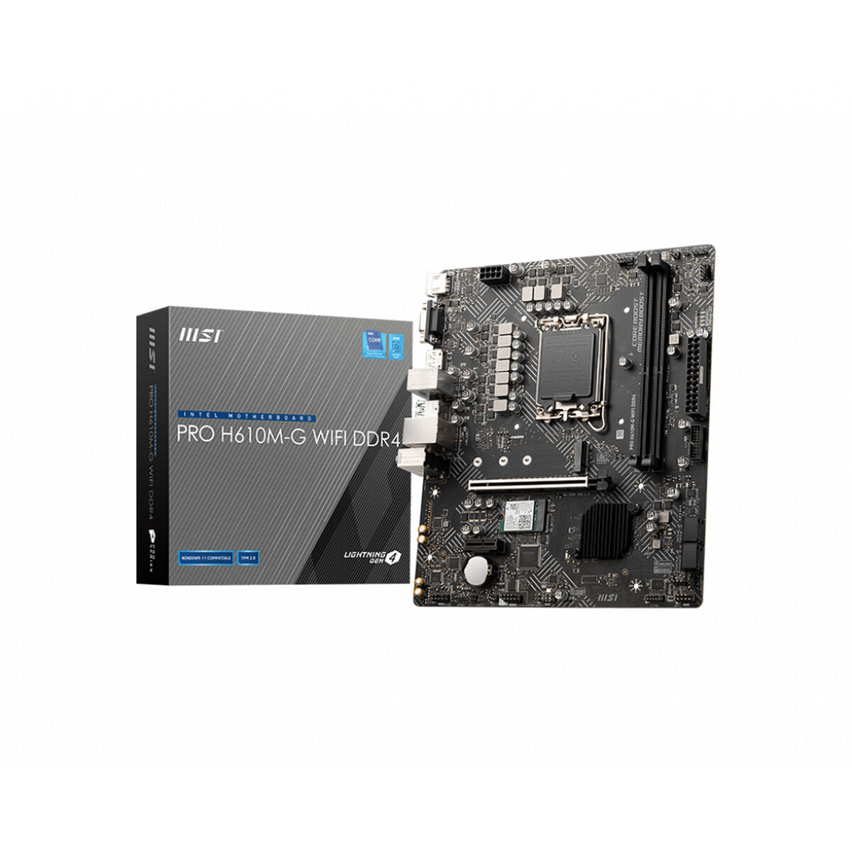 Carte Mère MSI PRO H610M-G WIFI DDR4 INTEL H610 LGA 1700