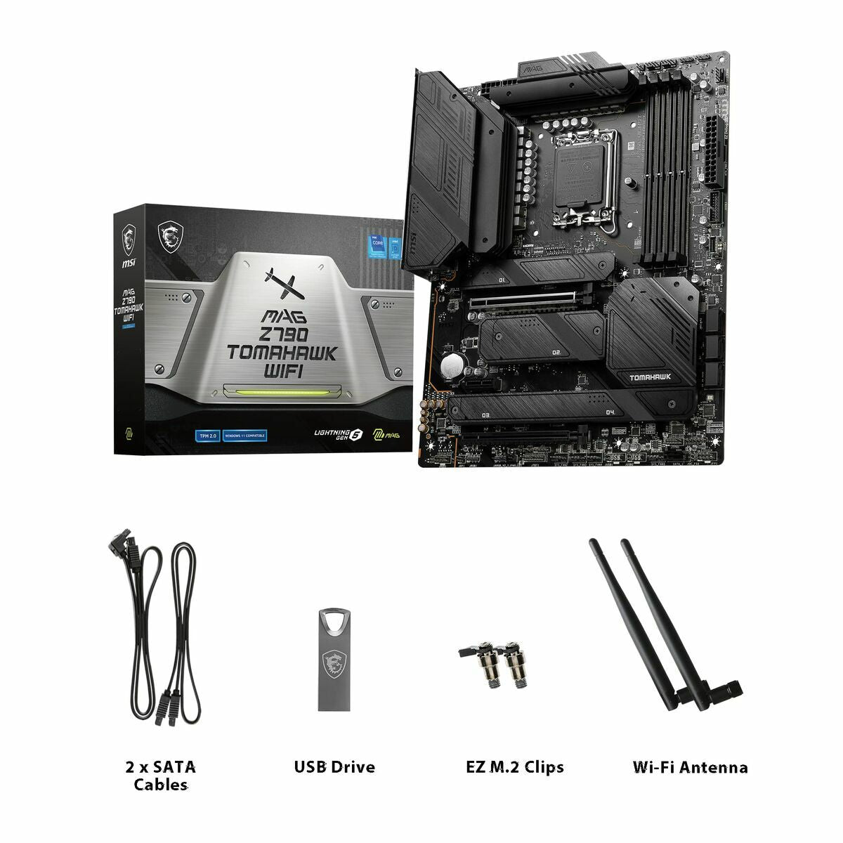 Carte Mère MSI MAG Z790 TOMAHAWK LGA 1700 INTEL Z790