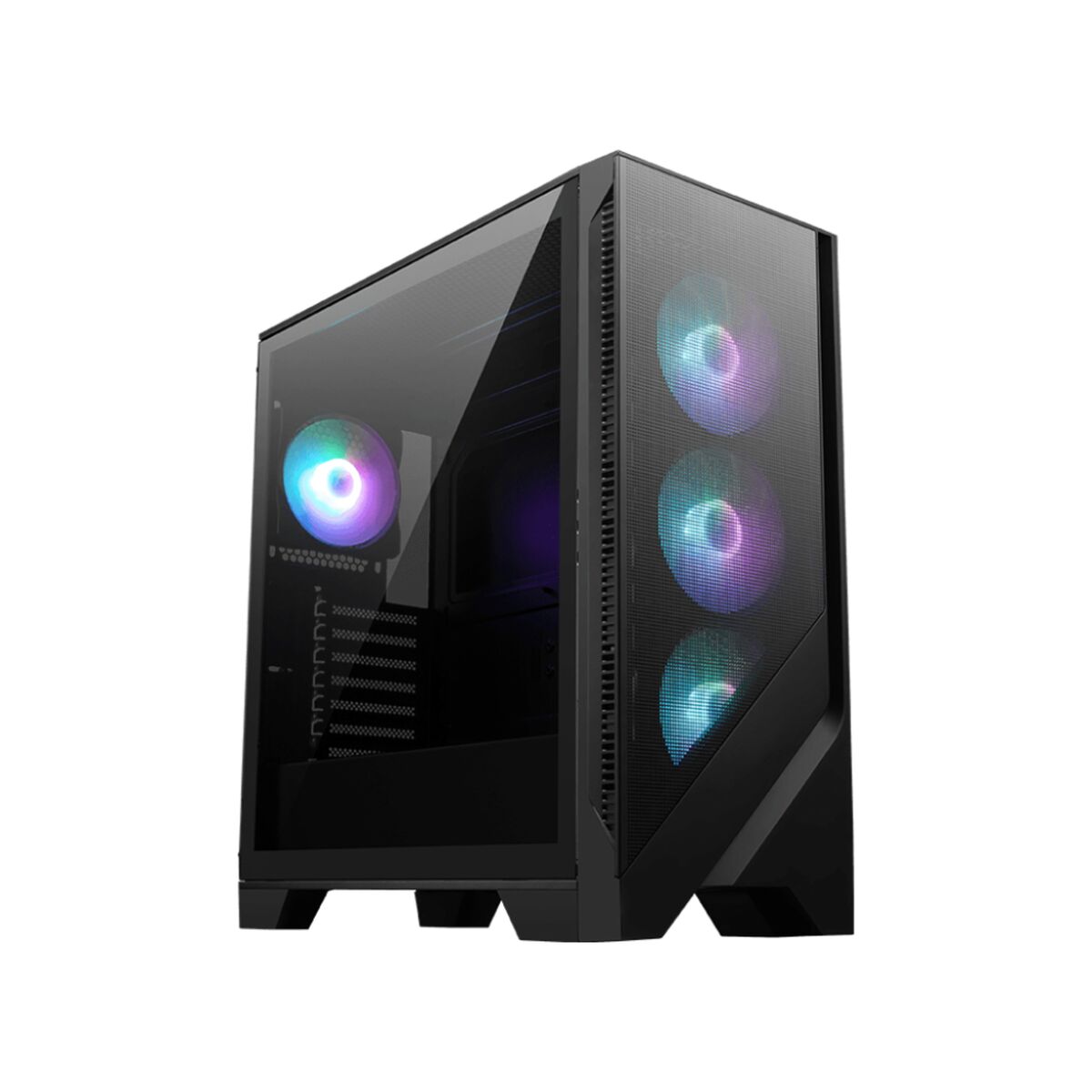 Boîtier ATX semi-tour MSI MAG FORGE 320R AIRFLOW Noir Transparent