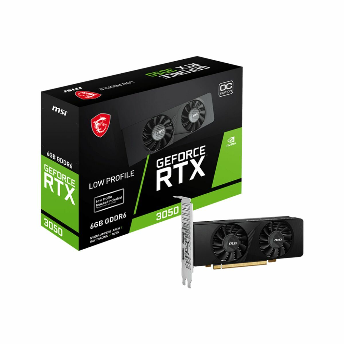 Carte Graphique MSI Nvidia GeForce RTX 3050 6 GB GDDR6