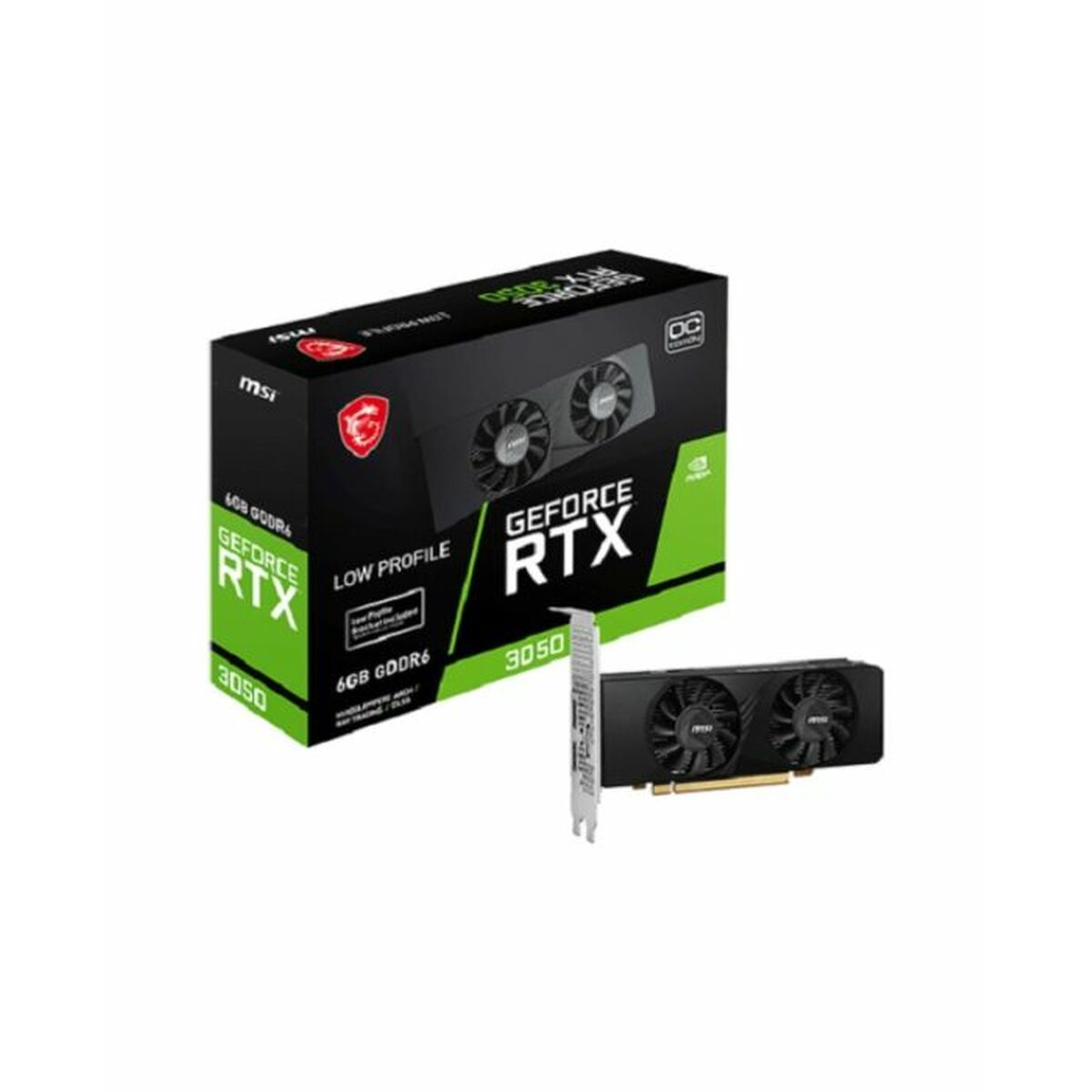 Carte Graphique MSI Nvidia GeForce RTX 3050 6 GB GDDR6