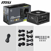 Bloc d’Alimentation MSI 306-7ZP1B11-CE0 750 W 80 Plus Gold ATX