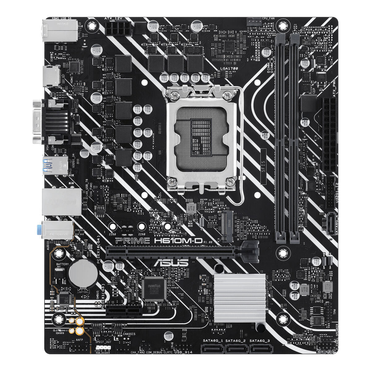 Carte Mère Asus PRIME H610M-D H610 LGA 1700