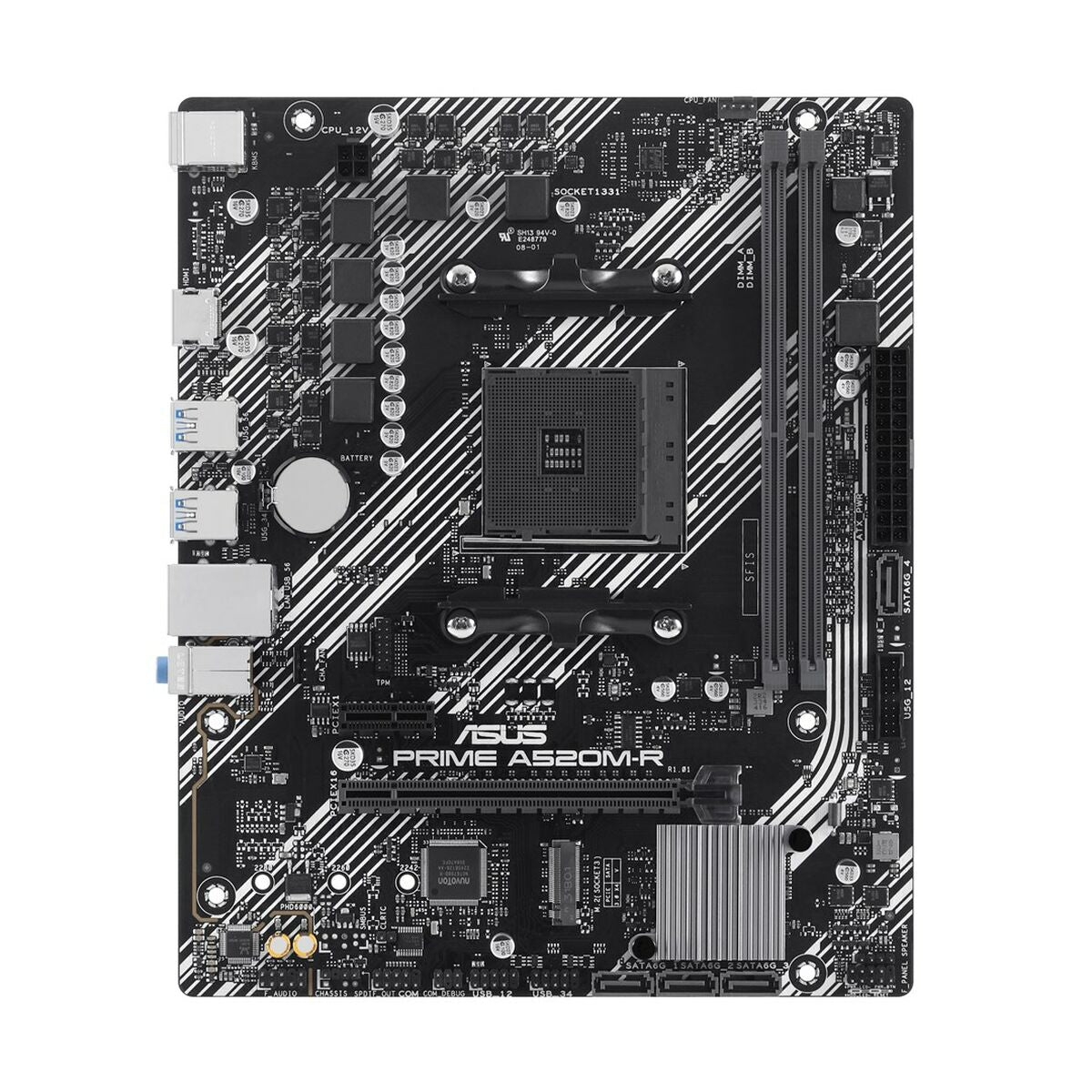 Carte Mère Asus 90MB1H60-M0EAY0 AMD AM4 AMD A520 AMD