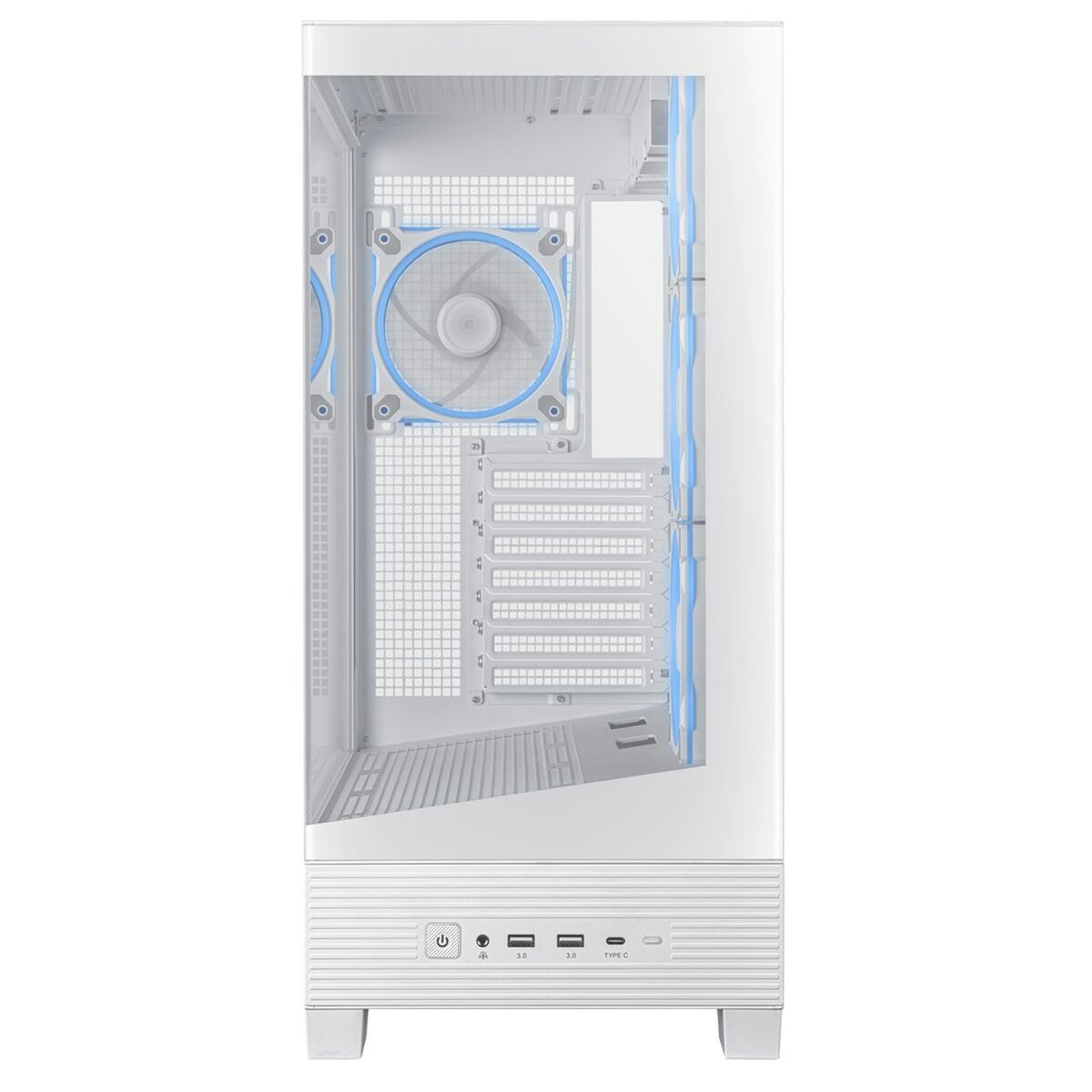 Boîtier ATX semi-tour Asus 90DC00R3-B19000 Blanc
