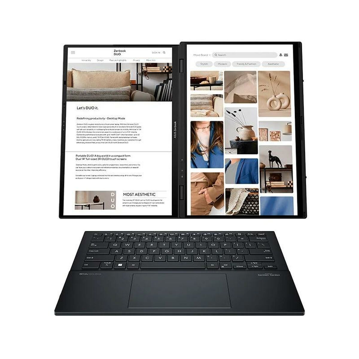 Ordinateur Portable Asus UX8406CA-PZ152W 14" 32 GB RAM 1 TB SSD Espagnol Qwerty