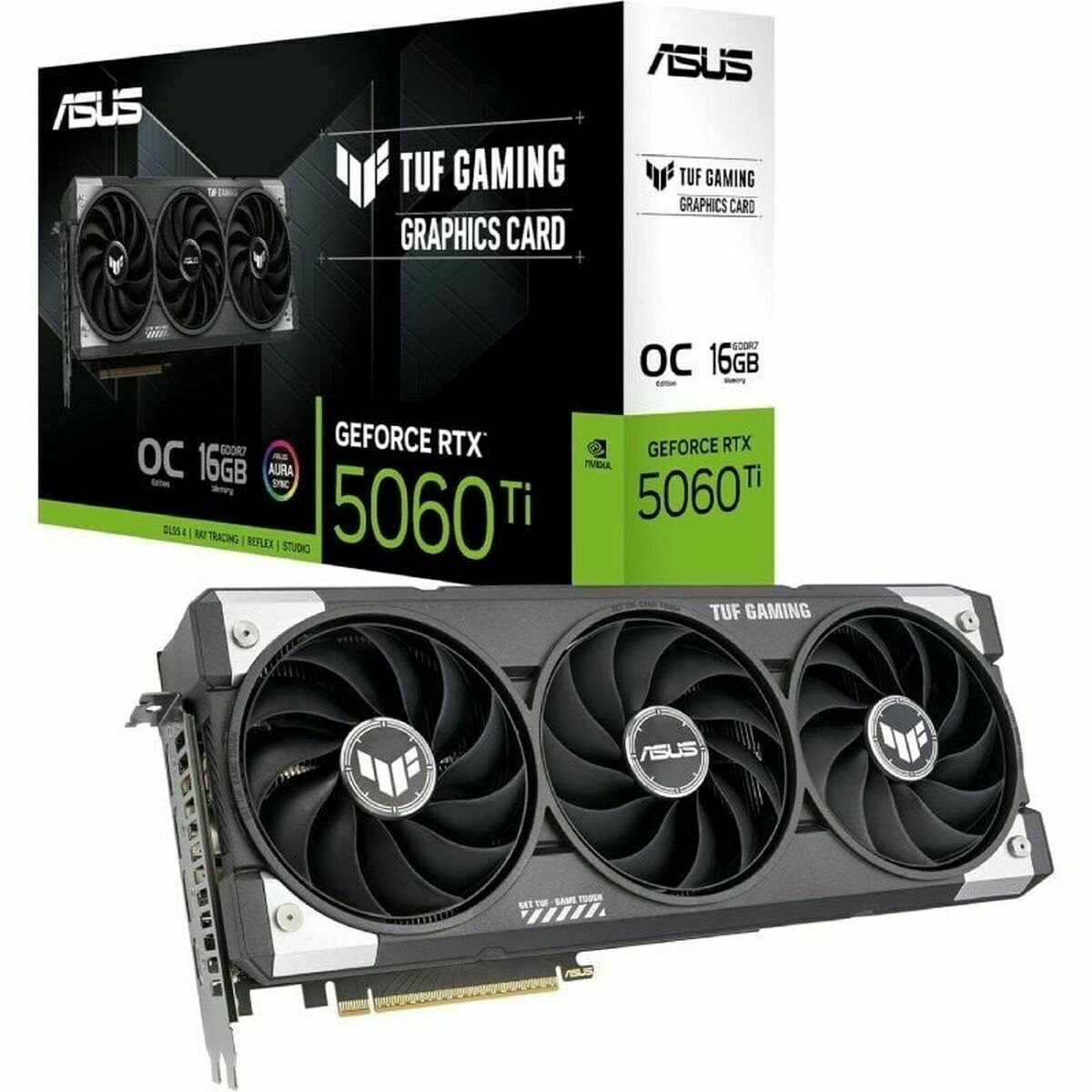 Carte Graphique Asus 90YV0MG0-M0NA00 16 GB geforce rtx 5060 ti GDDR6 GDDR7