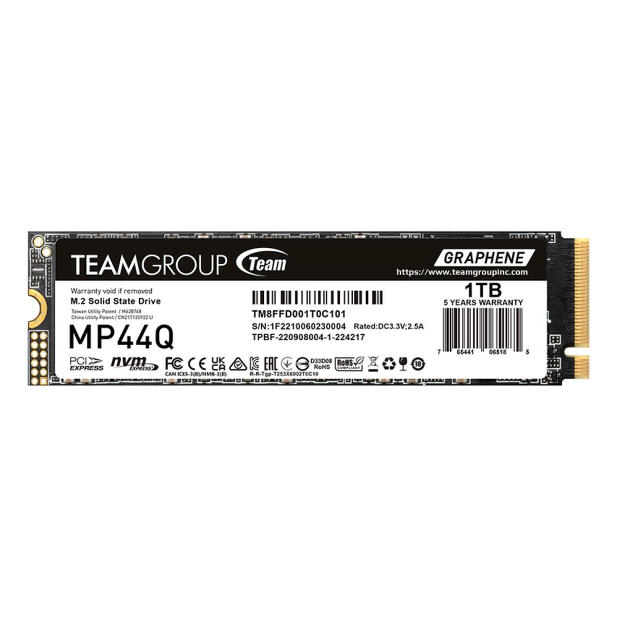 Disque dur Team Group MP44Q 2 TB SSD