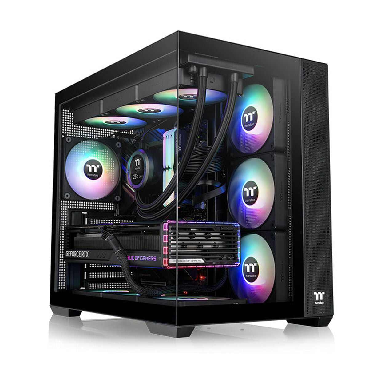 Boîtier ATX semi-tour THERMALTAKE CA-1Z2-00M1WN-00 Noir